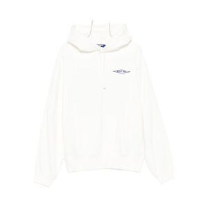 JUNYA WATANABE MAN Embroidered Logo Hoodie Men WHITE Sweaters & Cardigans